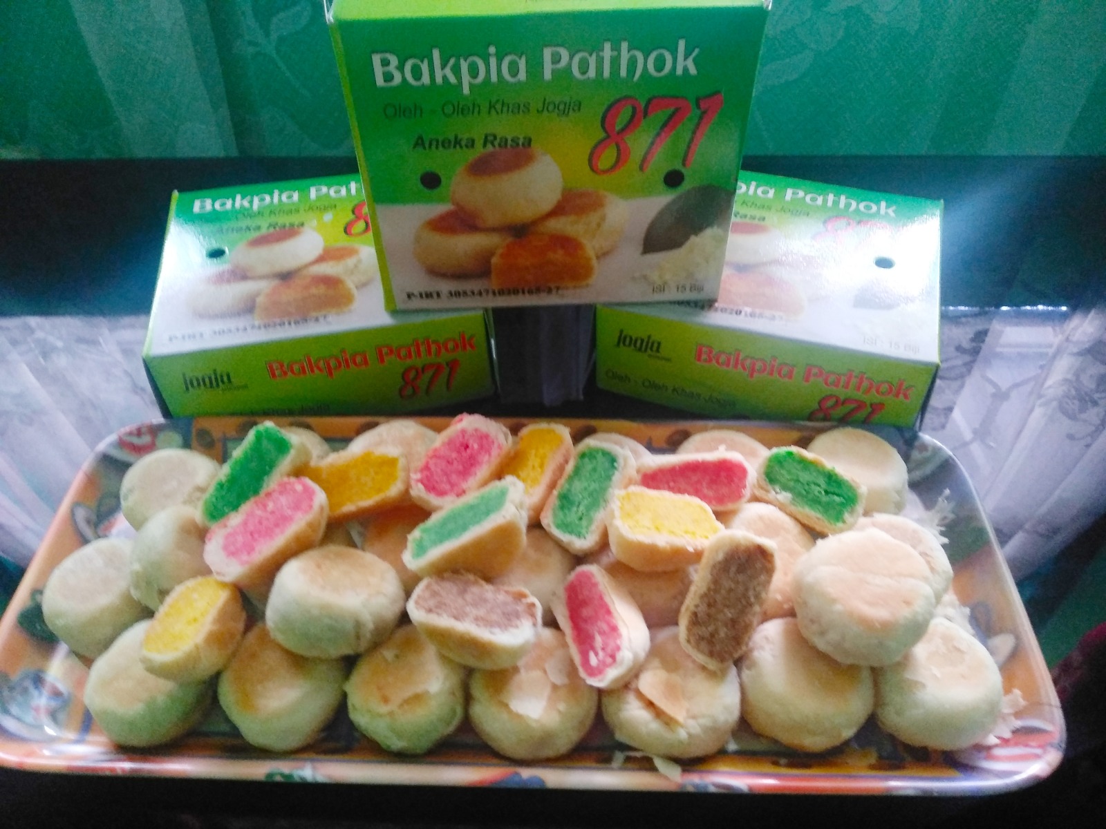 BAKPIA KERING ANEKA RASA 871 ISI 15